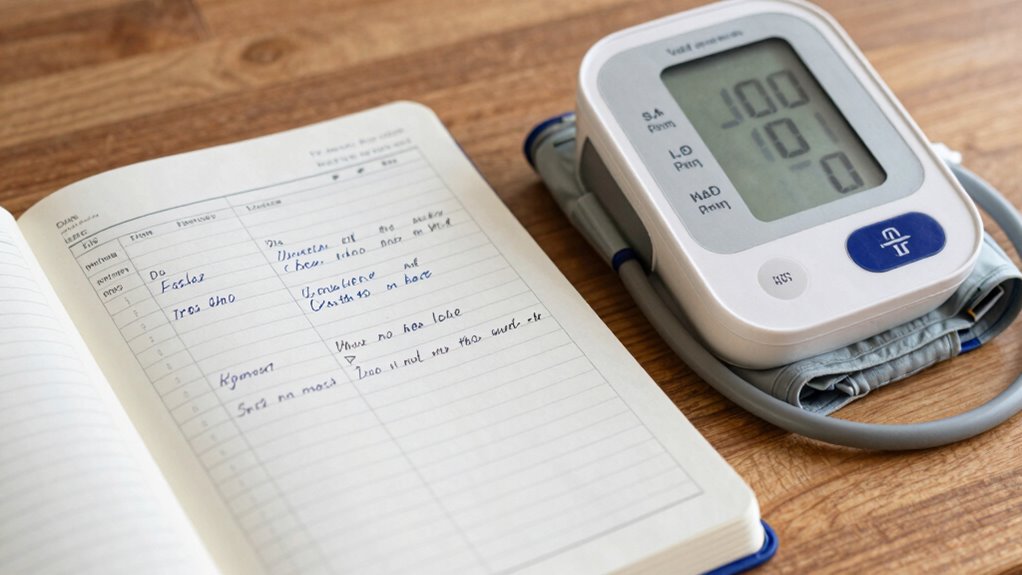 record blood pressure details