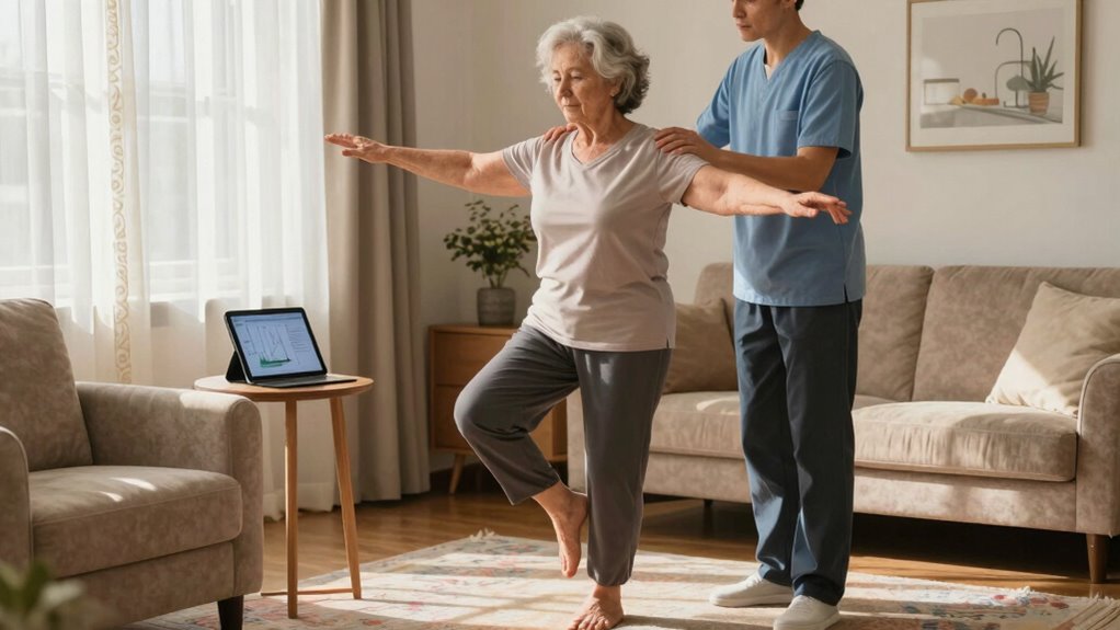 regular balance assessments at home