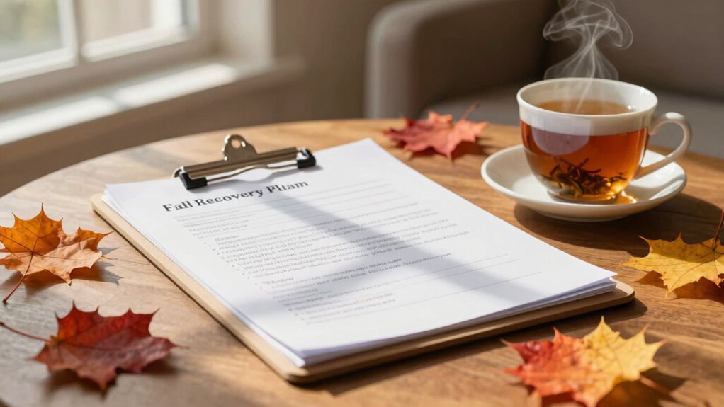 regularly update fall plan