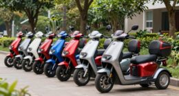 removable battery mobility scooters