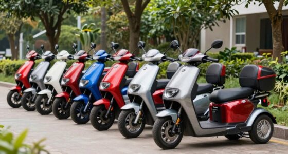 removable battery mobility scooters