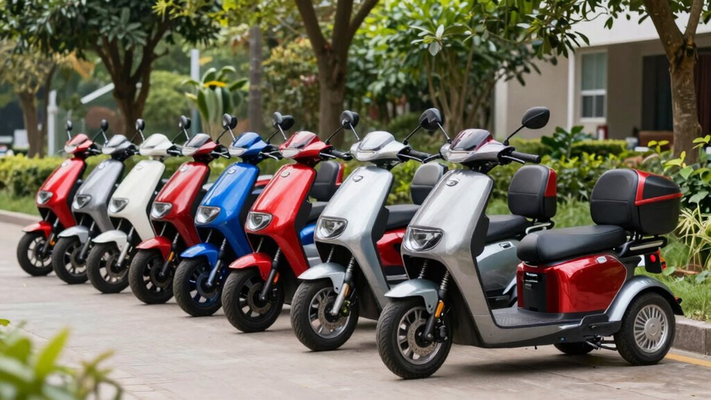 removable battery mobility scooters