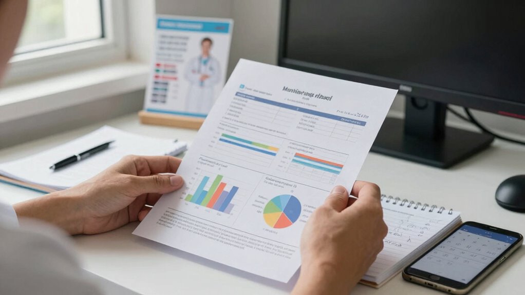 review lab results thoroughly