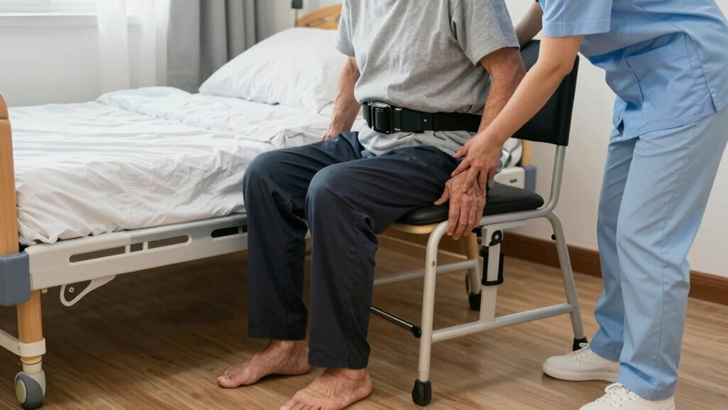 safe bed to chair transfer