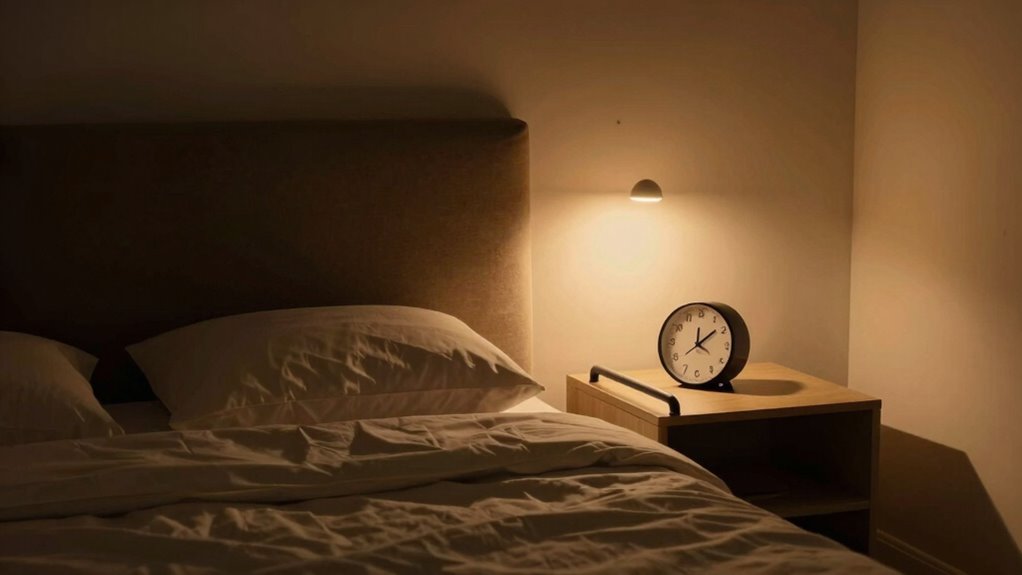 safe bedroom lighting setup