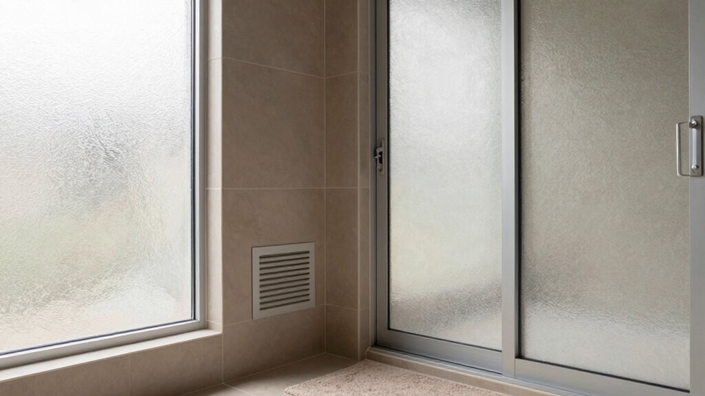 safe bright ventilated bathroom