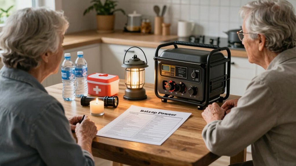 safe home during outages