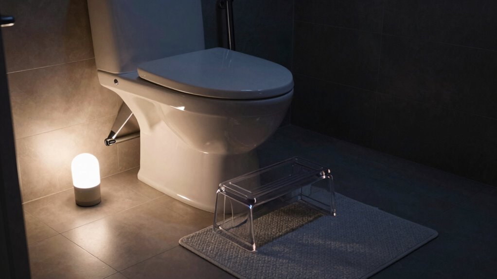 safe night time bathroom safety