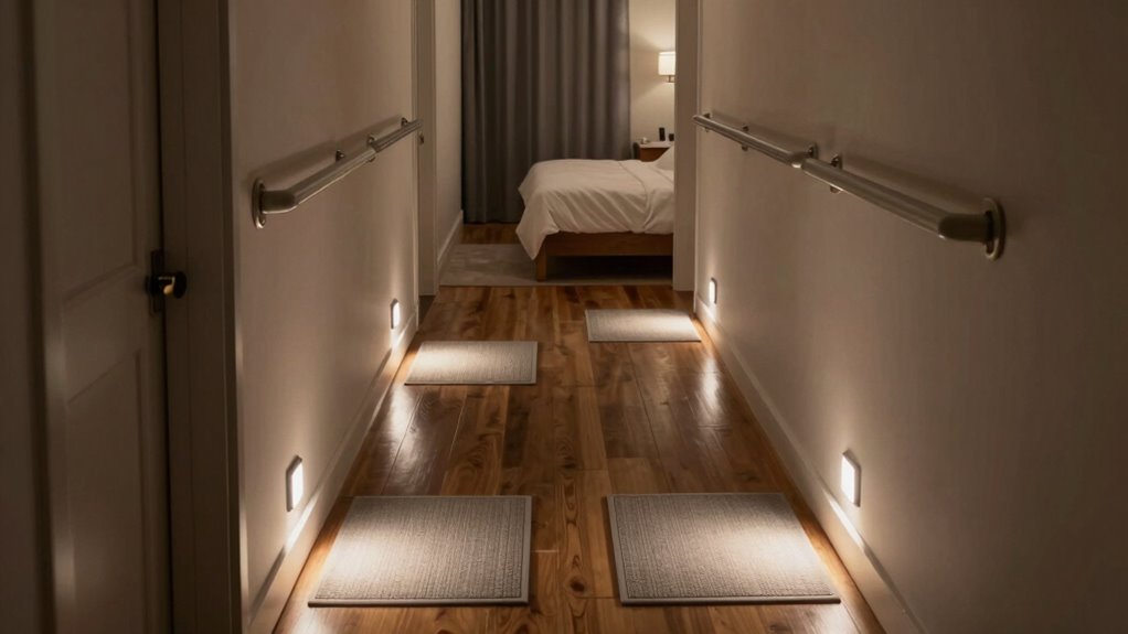 safe nighttime pathway design