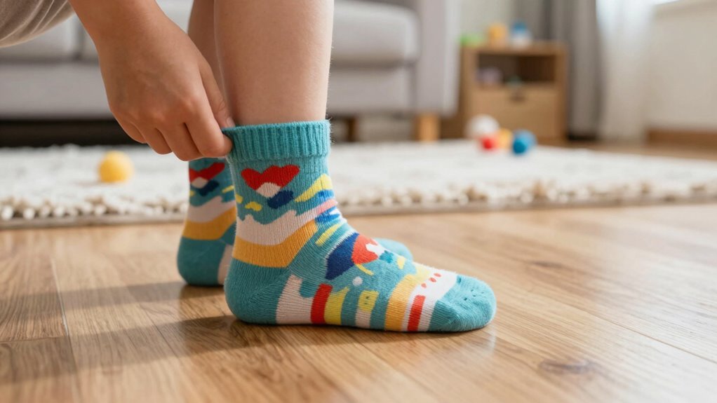 safe non slip well fitting socks