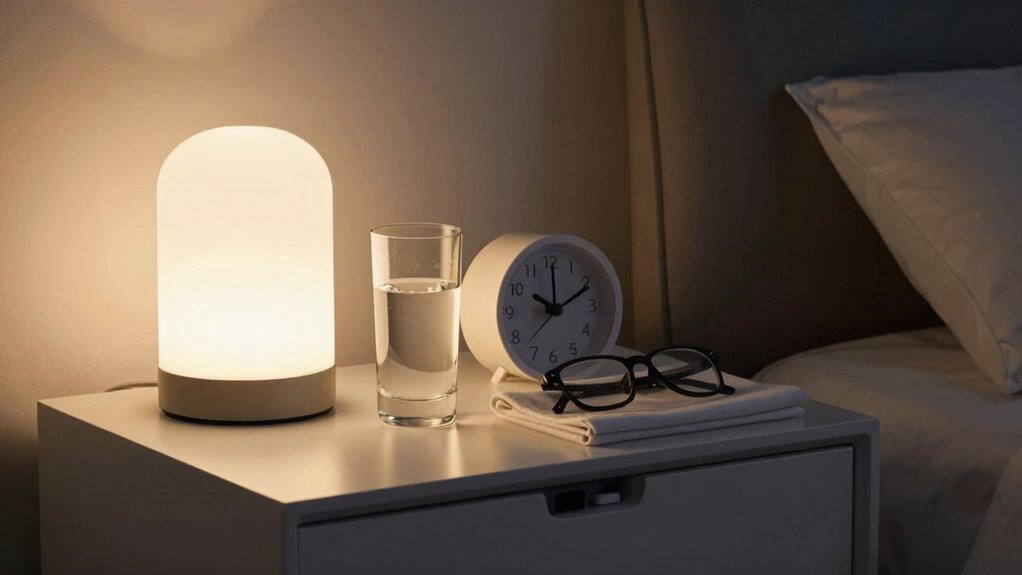 safe reachable nightstand essentials
