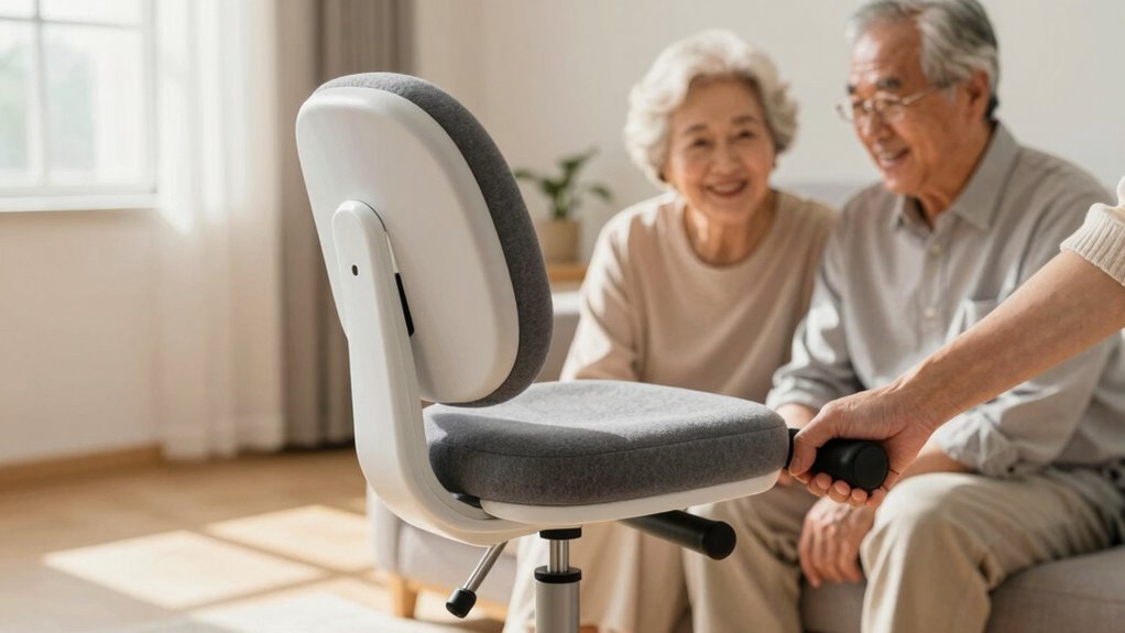 safe sitting to standing transition