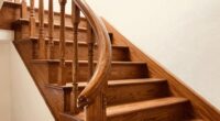 safe stair handrail placement
