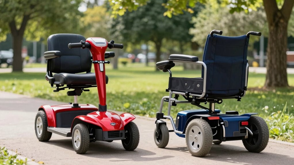 scooter or wheelchair choice