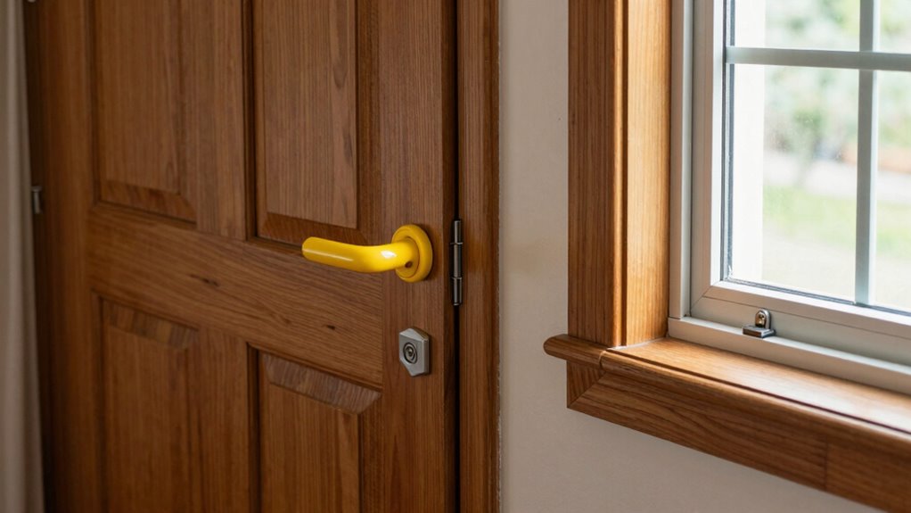 secure doors and windows