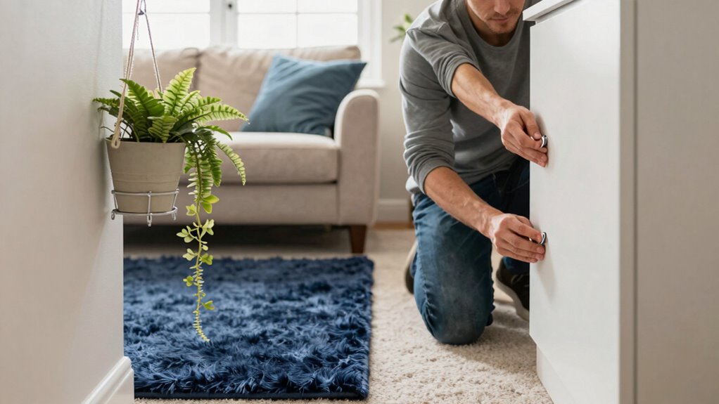 secure fixtures without tools