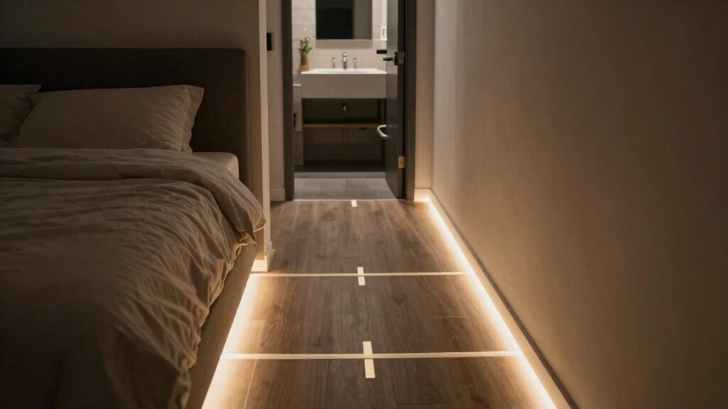 secure illuminated pathway safety