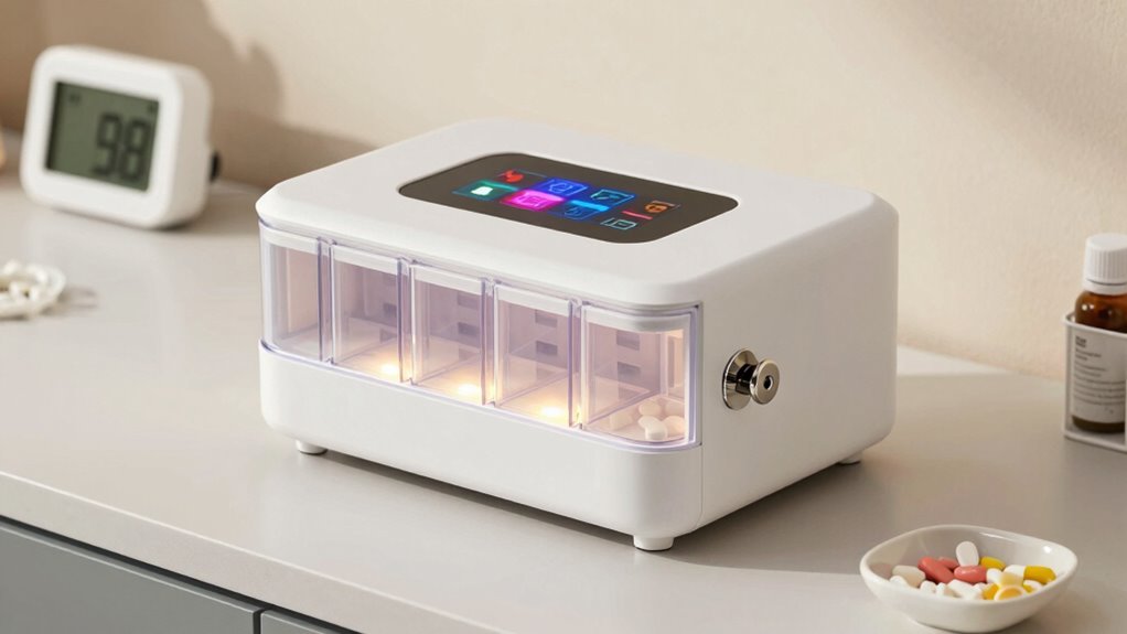 secure user friendly medication dispenser