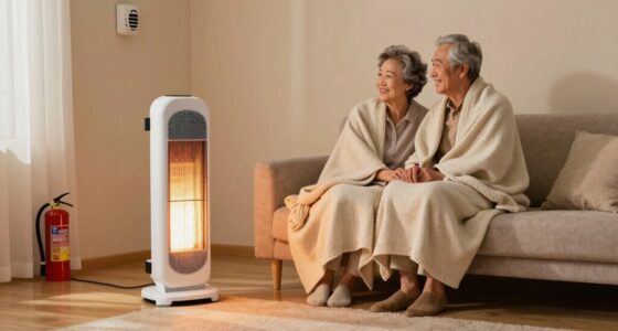 senior safety with heaters