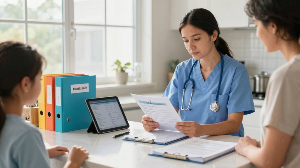 share emergency health details