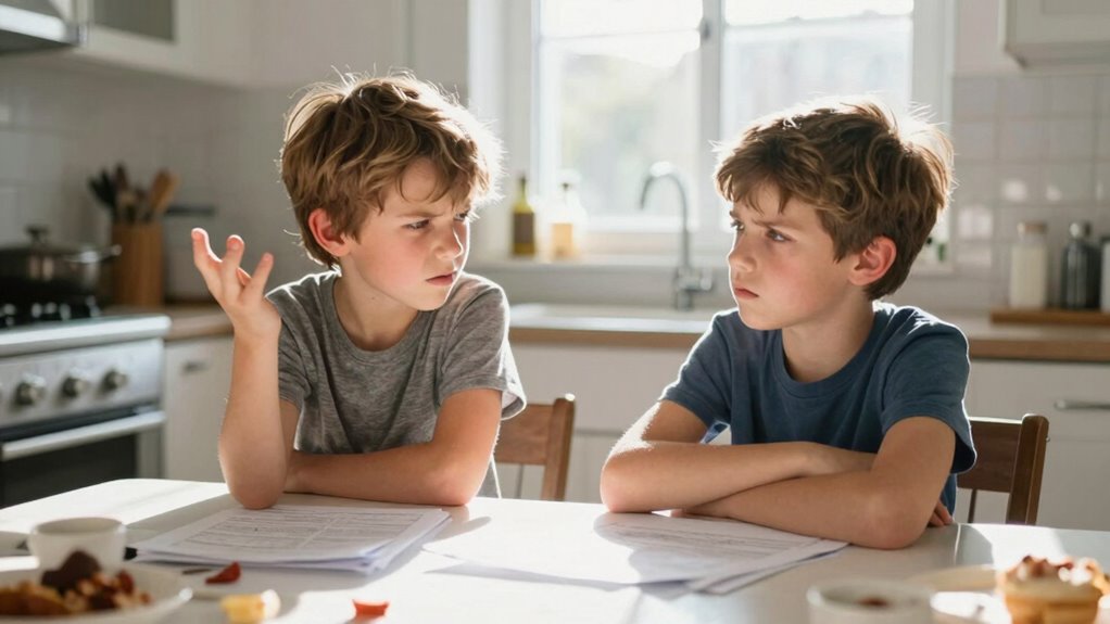 sibling conflicts escalate easily