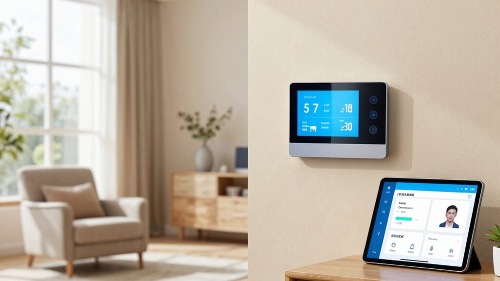 smart thermostat caregiver access