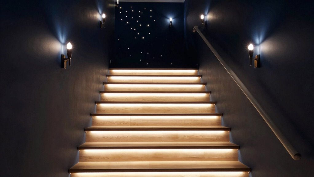 staircase accent lighting ideas