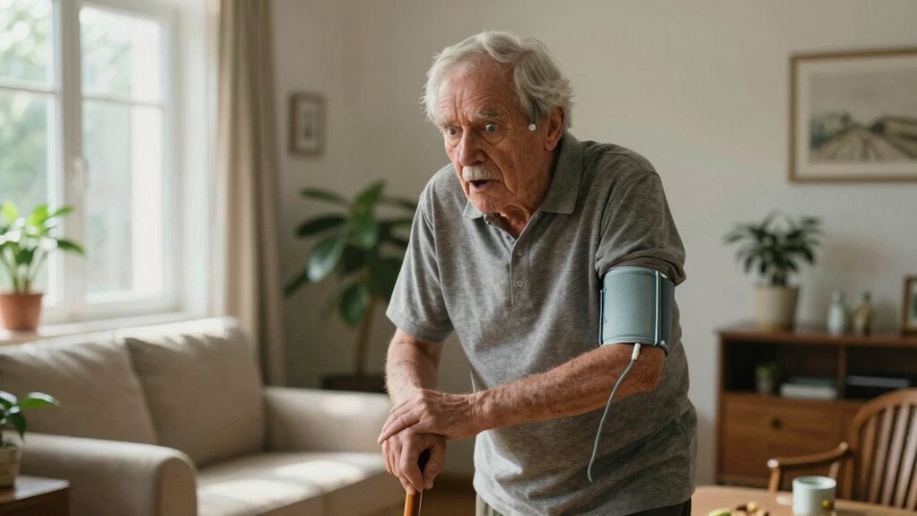 stand up slowly stay hydrated