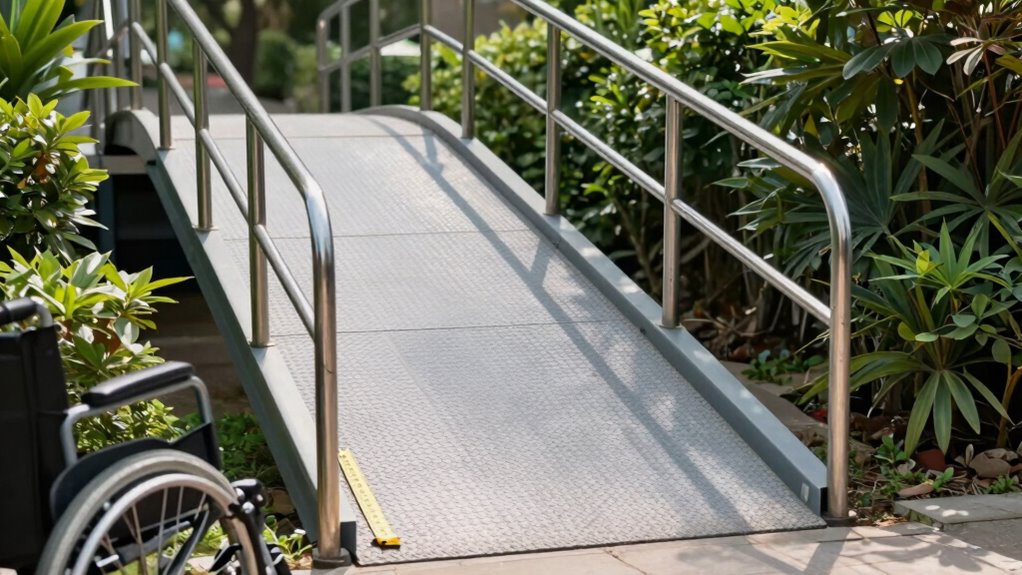 steep ramps compromise safety