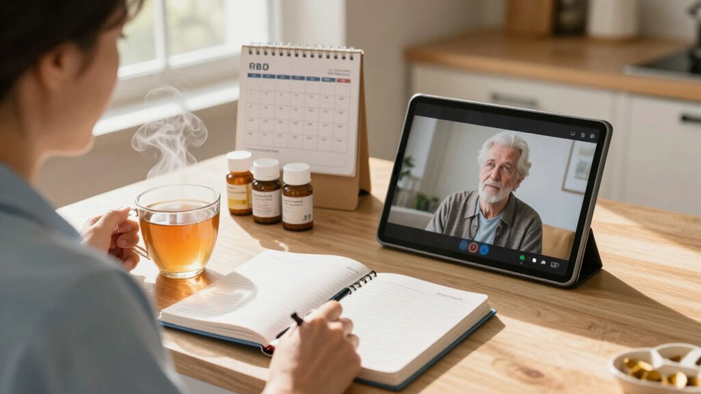 structured weekly caregiving routine