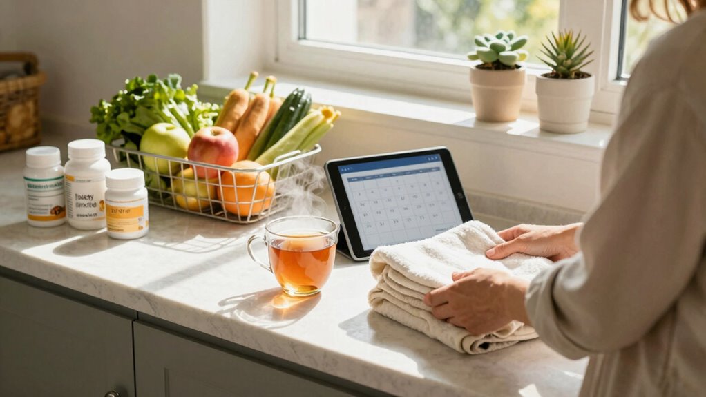 sunday caregiving organization plan