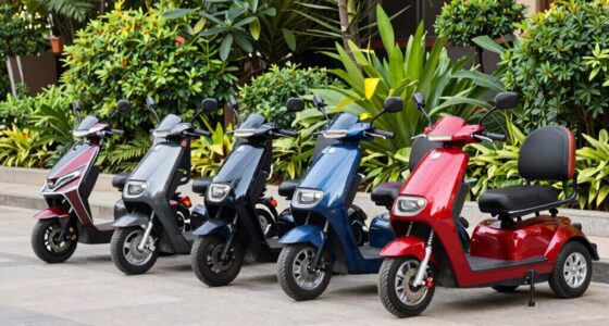 swivel seat mobility scooters