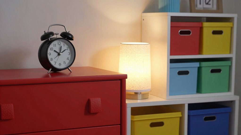 tactile and color cues