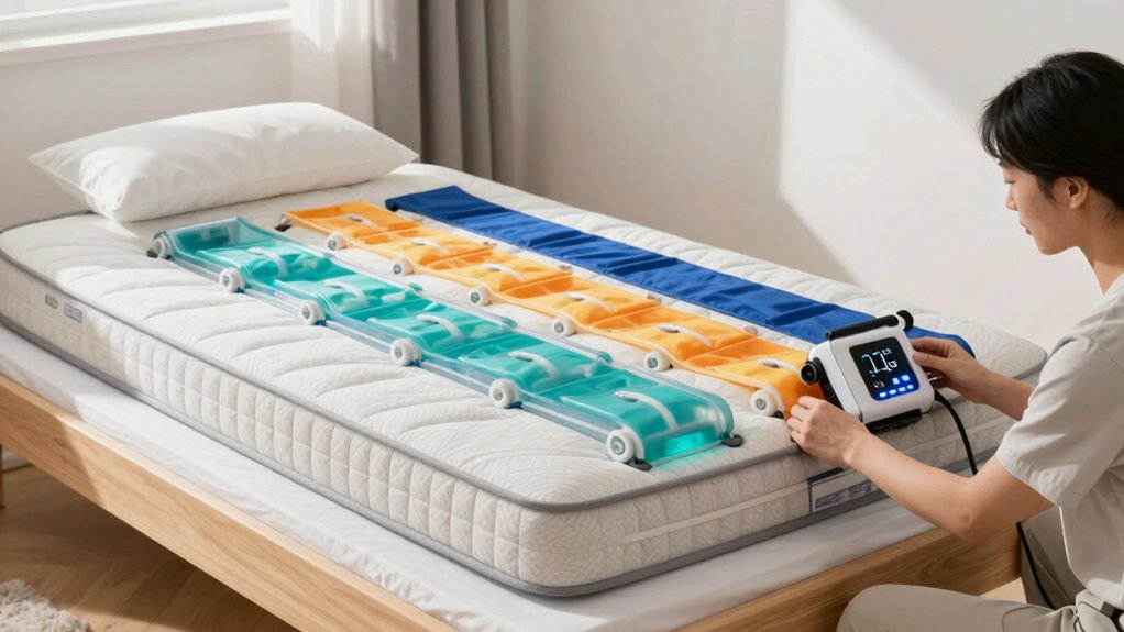 test mattress pressure settings