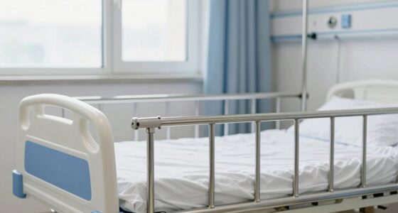 top full length hospital rails
