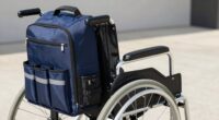 top heavy duty wheelchair storage