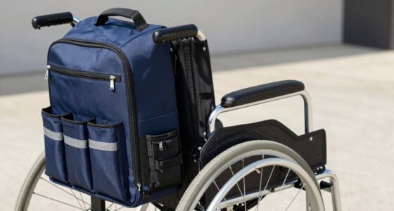 top heavy duty wheelchair storage