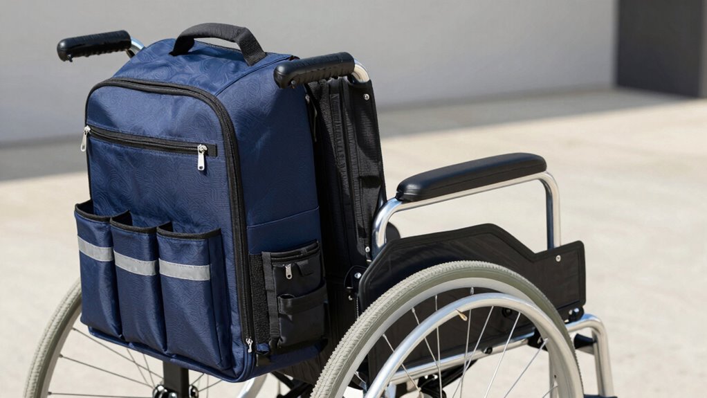 top heavy duty wheelchair storage