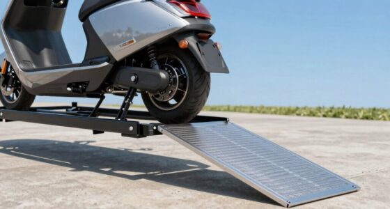 top hitch mounted scooter carriers