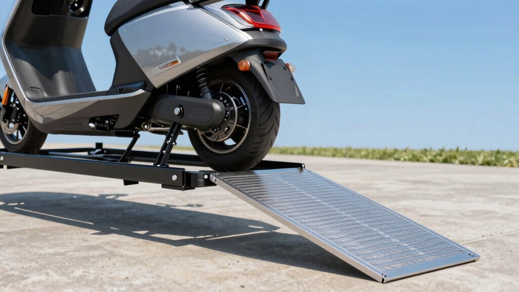 top hitch mounted scooter carriers