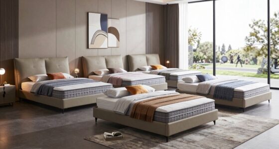 top split king bed bases