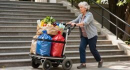 top stair climbing carts