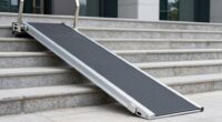 top stairs wheelchair ramps