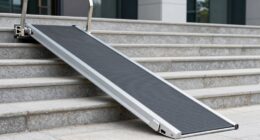 top stairs wheelchair ramps