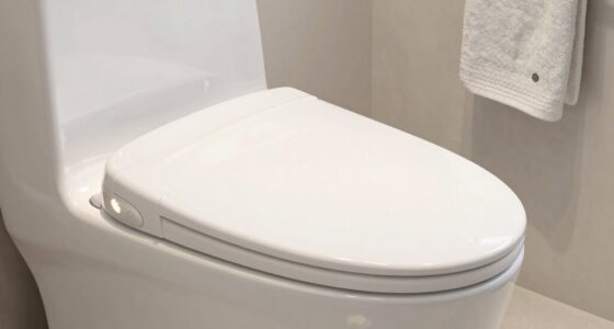 top warm water bidet