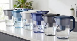 top water filter pitchers