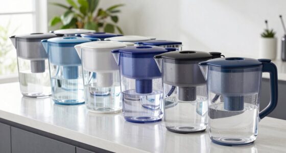 top water filter pitchers