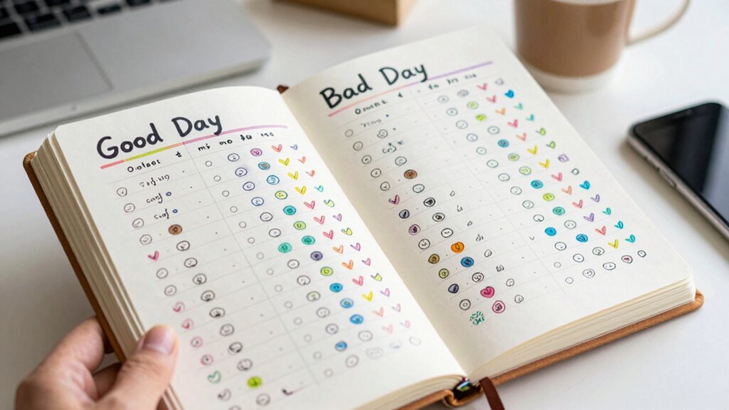 track emotions with journaling