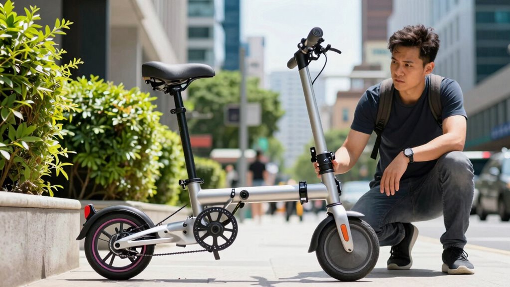 travel friendly folding scooters