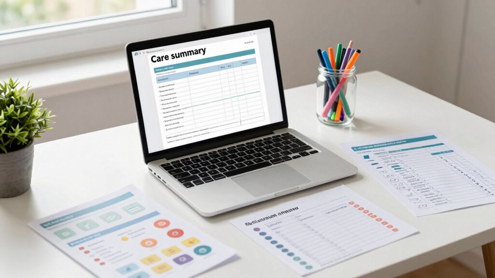 update and access health information